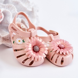 Sandales Enfant Avec Velcro Parfumées ZAXY JJ385032 Rose clair 1