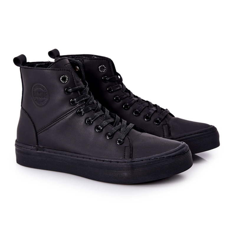 Baskets Montantes Homme Big Star II174048 Noir le noir 3 Baskets Montantes Homme Big Star II174048 Noir le noir 3