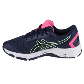 Asics GT-1000 9 Gs Jr 1014A150-400 bleu marin rose 1