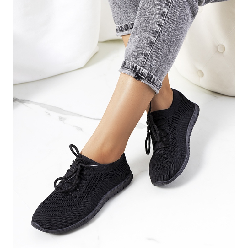 Baskets Bertens noires 1