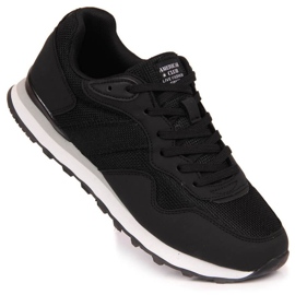 American Club W AM877A chaussures de sport noires 1