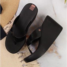 Zaxy W INT1710A chaussons en caoutchouc noir le noir 3