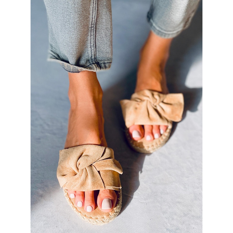 Espadrilles Baina Camel beige 1