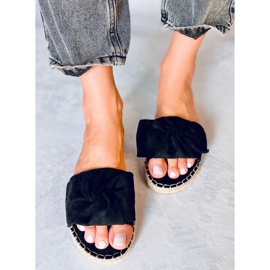 Espadrilles noires Baina 1