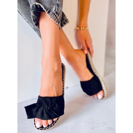 Espadrilles noires Baina le noir 2