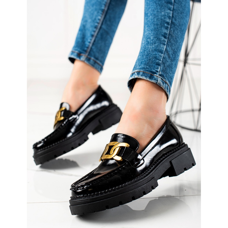 Mode mocassins La.Fi noir 1