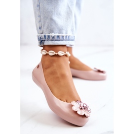 Ballerines Femme Caoutchouc Parfumé ZAXY JJ285051 Nude rose 2