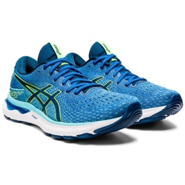 Asics Gel-Nimbus 24 M 1011B359 400 chaussures de course bleu 3