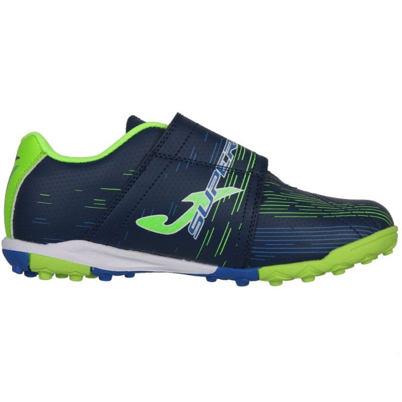 Chaussures de football Joma Super Copa 2203 Tr Jr SCJS2203TFV multicolore bleus et bleu marine 1