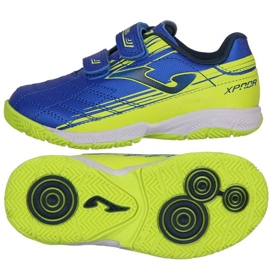 Joma XPander 2204 In Jr XPJS2204INV chaussures de football bleu bleu 1