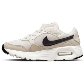 Chaussures Nike Air Max Sc Jr CZ5356 010 beige blanc 1