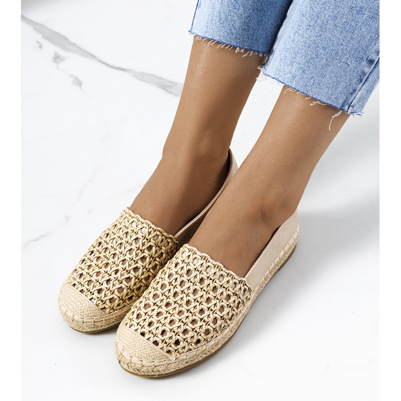 Espadrilles Kiomi beiges 1