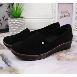 Chaussures en cuir compensées Filippo W PAW343A noir 2