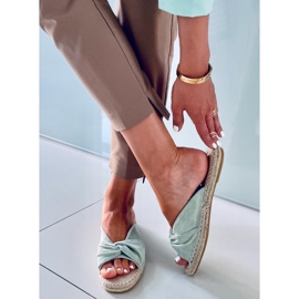 Espadrilles Teit vertes 2