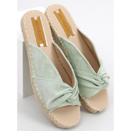 Espadrilles Teit vertes 3
