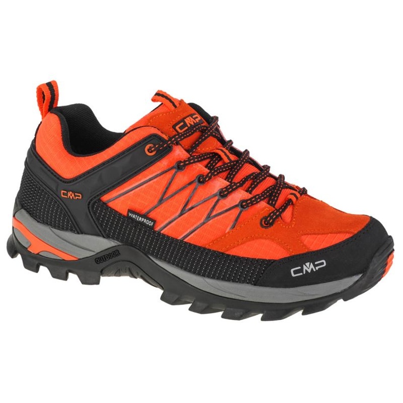 Chaussures Cmp Rigel Low M 3Q54457-31CL noir orange 1