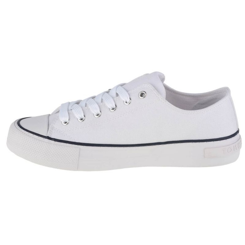 Baskets basses à lacets Tommy Hilfiger W T3A4-32118-0890100 blanc 1