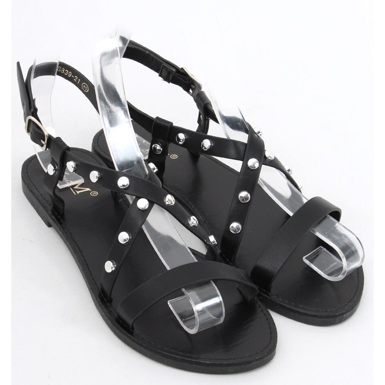 Sandales femme Badra Noir 2