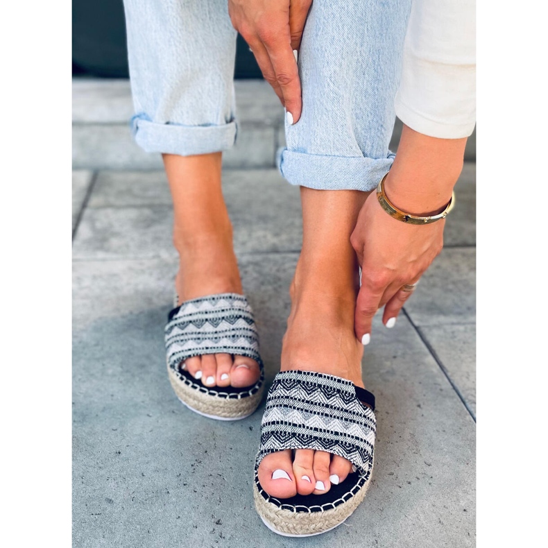 PA1 Espadrilles femme Nour Noir 1