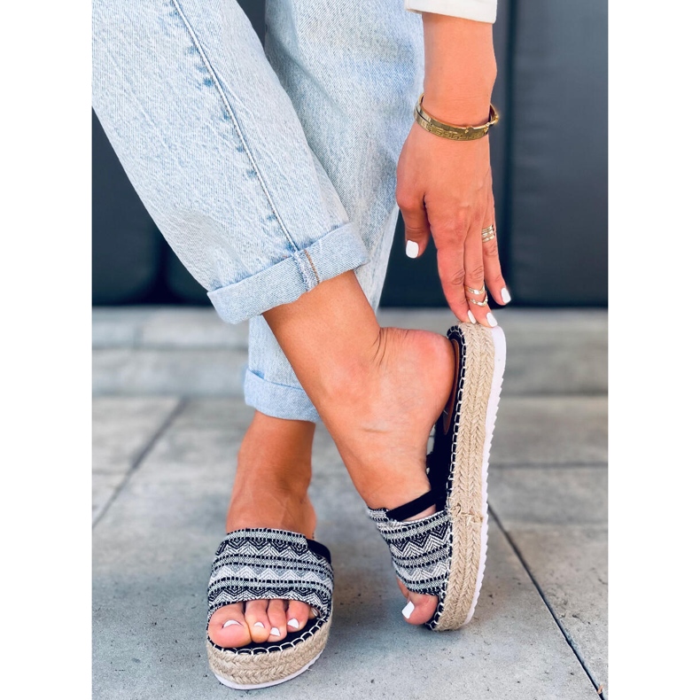 PA1 Espadrilles femme Nour Noir le noir 2