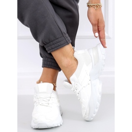 Chaussures de sport femme Sana Bianco blanche 2