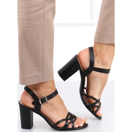 Rania Sandales à talons hauts noires le noir 2 Rania Sandales à talons hauts noires le noir 2