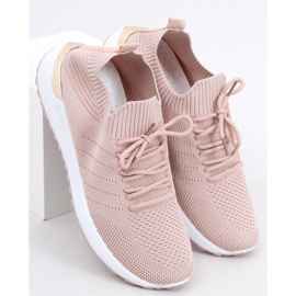 Bello Pink chaussettes chaussures de sport rose 1