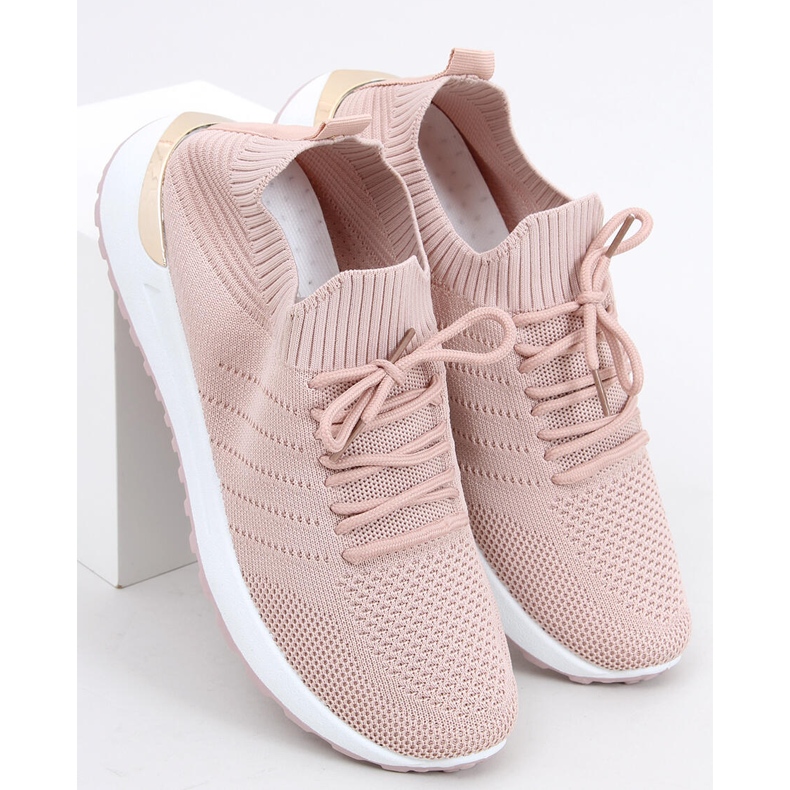 Bello Pink chaussettes chaussures de sport rose 1