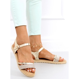 Sandales femme Tenda Gold d'or 1 Sandales femme Tenda Gold d'or 1