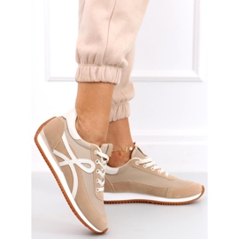 Baskets Coby Kaki beige 2