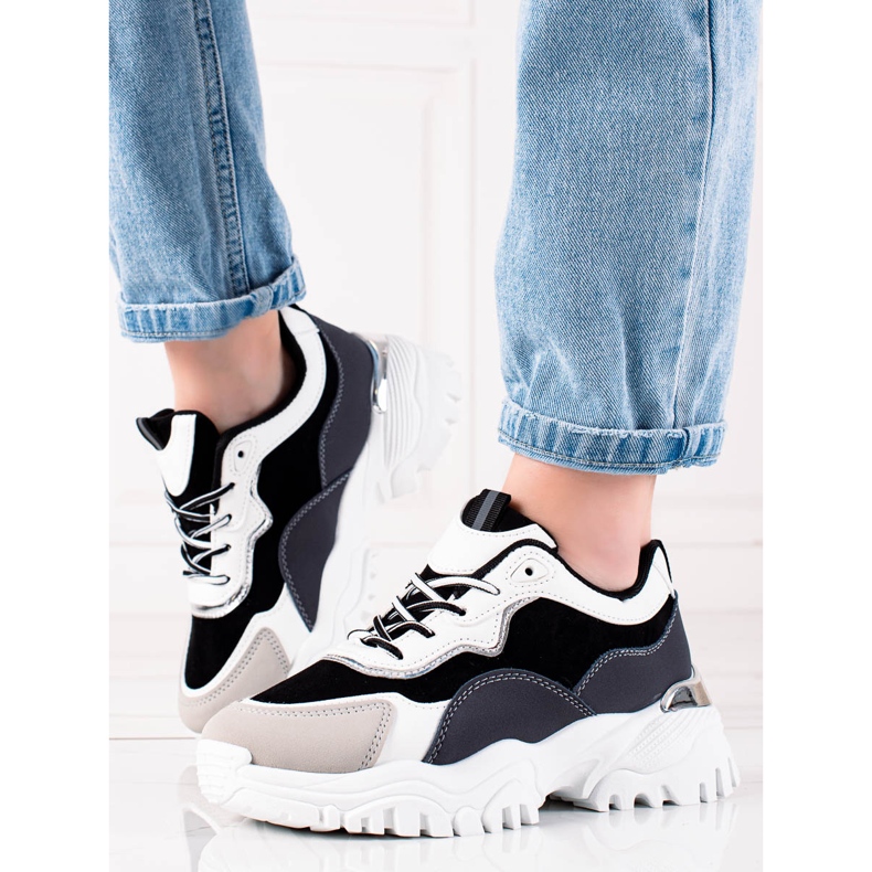 TRENDI Baskets à la mode multicolore 1