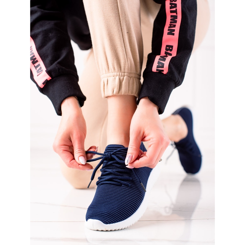 TRENDI Baskets de sport légères bleu marin bleu 1