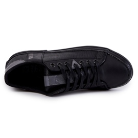 Baskets en cuir pour hommes Big Star JJ174227 Noir le noir 1 Baskets en cuir pour hommes Big Star JJ174227 Noir le noir 1