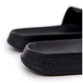 Flip pour hommes -flops avec le logo noir JJ174505 Big Star le noir 1 Flip pour hommes -flops avec le logo noir JJ174505 Big Star le noir 1