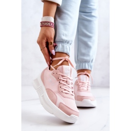 Baskets à la mode Chaussures de sport Big Star JJ274595 Rose 2