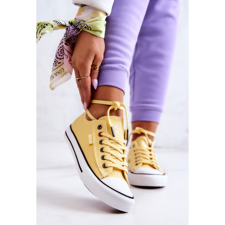 Baskets Basses Femme Big Star JJ274A002 Jaune 1