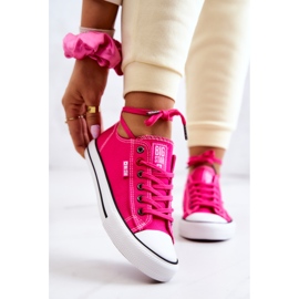 Baskets Basses Femme Big Star JJ274A005 Fuchsia rose 2