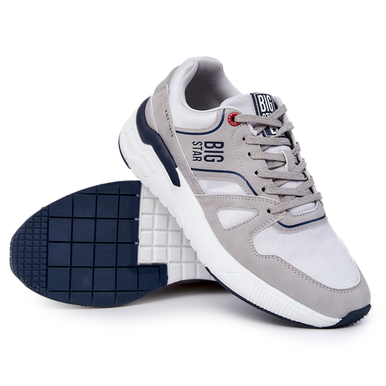 Baskets Homme Big Star JJ174276 Gris 1