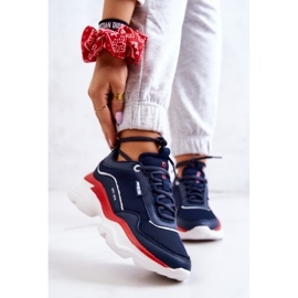 Chaussures de sport femme Big Star JJ274A117 Bleu marine 1