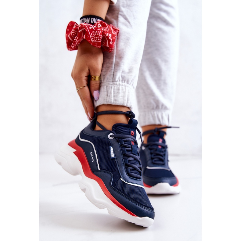 Chaussures de sport femme Big Star JJ274A117 Bleu marine 1