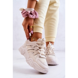 Chaussures de sport femme Baskets Beige Daren 1