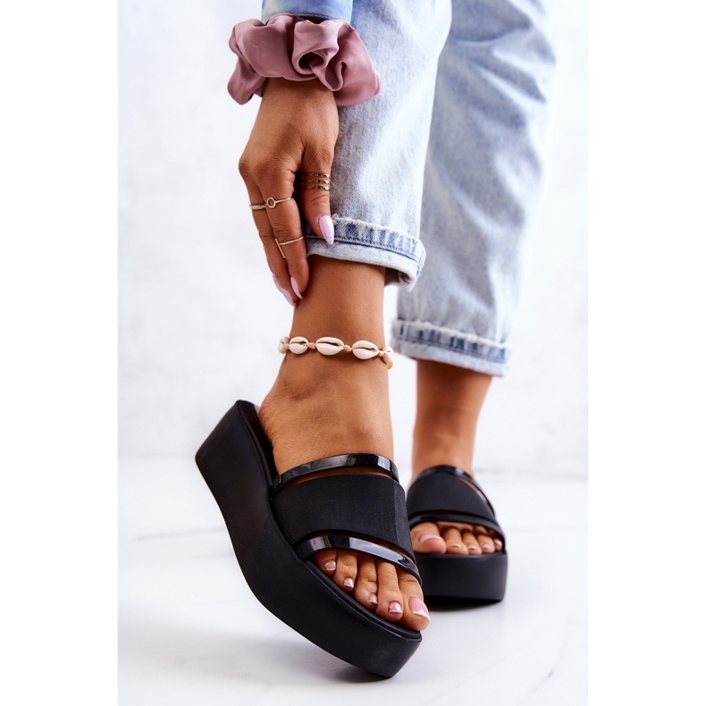 Chaussons parfumés femme ZAXY HH285197 Noir 1
