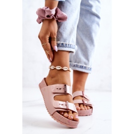 Fashionable Fragrant ZAXY JJ285083 Chaussons Rose clair 1