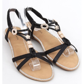Sandales femme Clevon Noir le noir 2