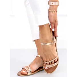 Sandales femme Dana Champagne rose 1