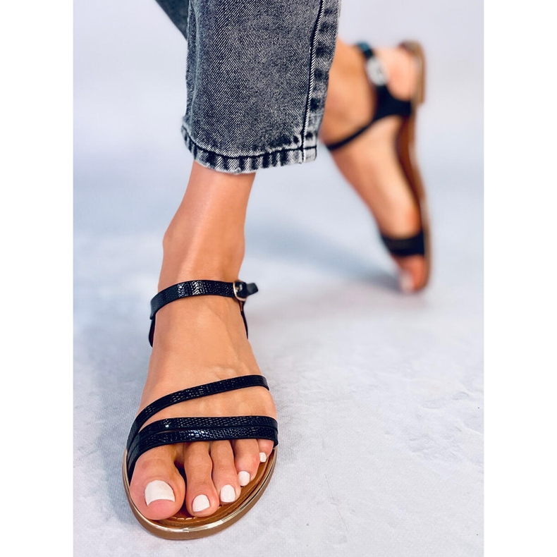 Sandales femme Dana Noir le noir 1