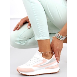 Chaussures de sport femme Naila Rose blanche 1 Chaussures de sport femme Naila Rose blanche 1