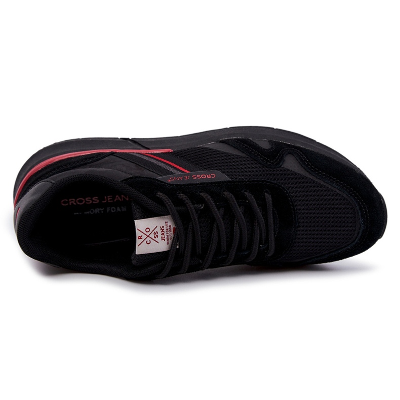 Chaussures de Sport Homme Baskets Cross Jeans JJ1R4016C Noir 1