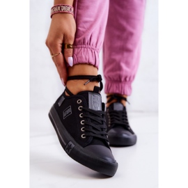 Baskets Basses Classiques Big Star JJ274257 Noir le noir 1 Baskets Basses Classiques Big Star JJ274257 Noir le noir 1