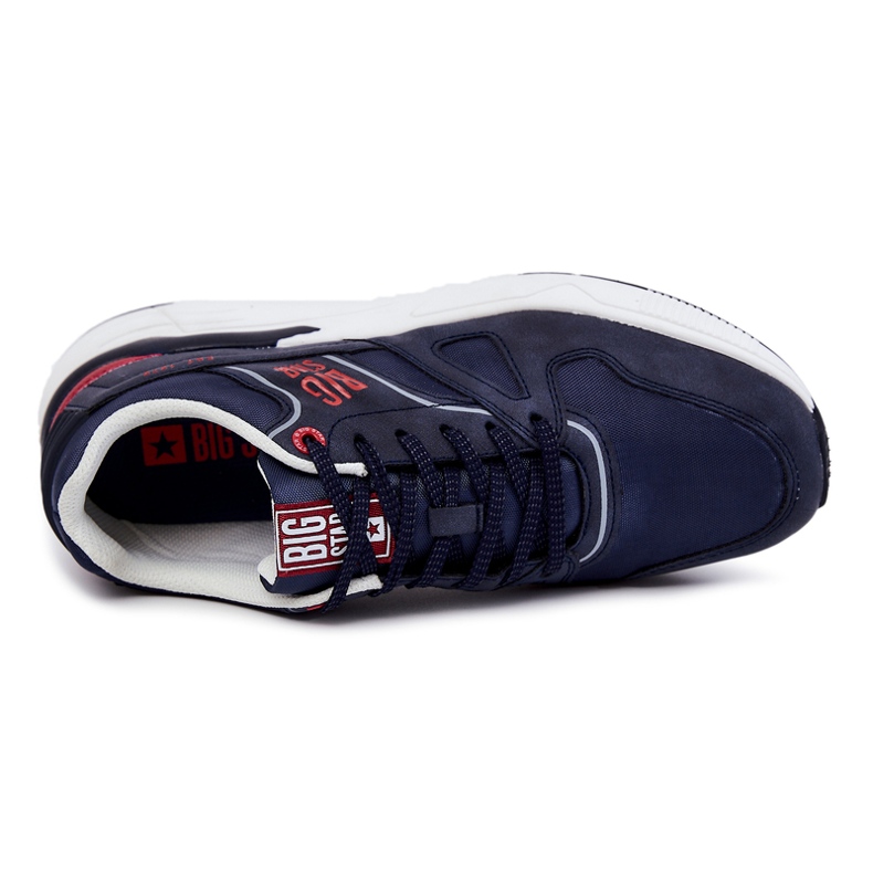 Baskets Homme Big Star JJ174277 Bleu marine 2